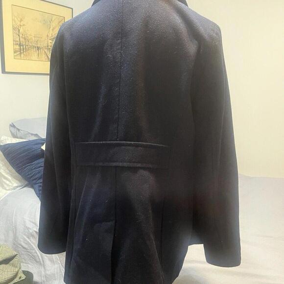Old Navy Est.1994 Peacoat Size Large Navy Blue Double‎ Breasted - Picture 3 of 9